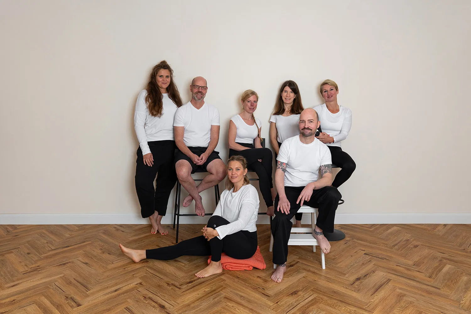 Fröhliche Momente bei Meine Yogaliebe