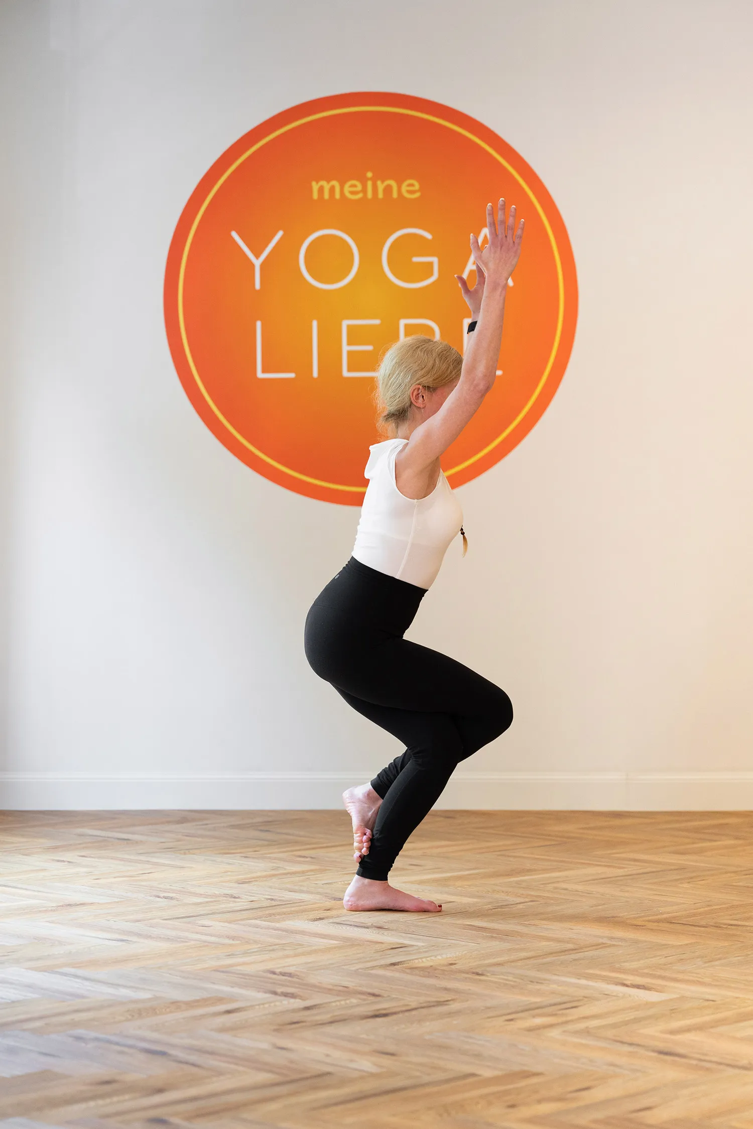 Fröhliche Momente bei Meine Yogaliebe