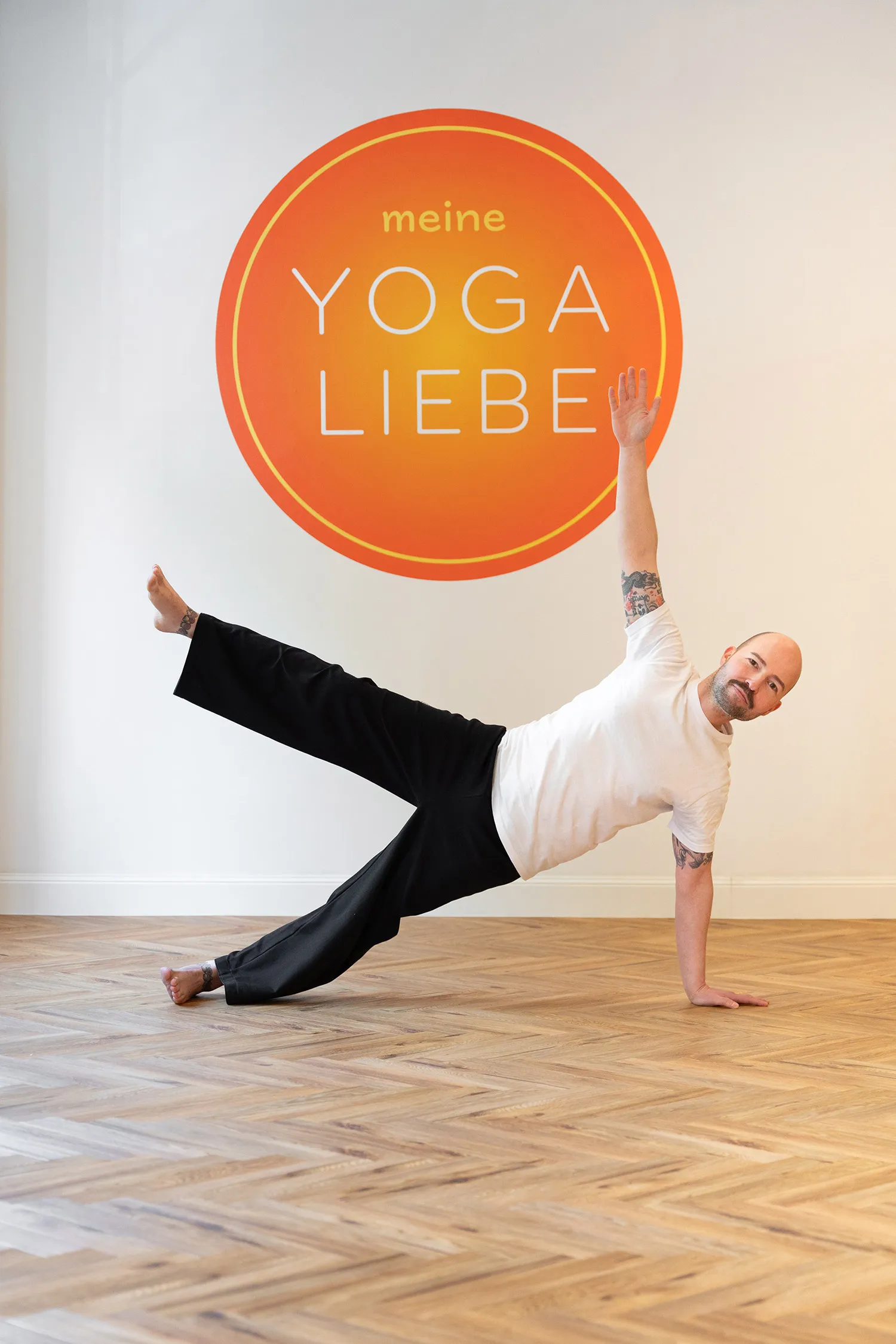 Fröhliche Momente bei Meine Yogaliebe