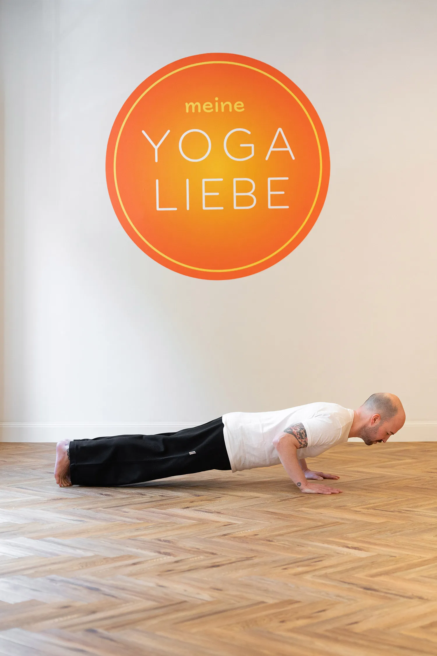 Fröhliche Momente bei Meine Yogaliebe