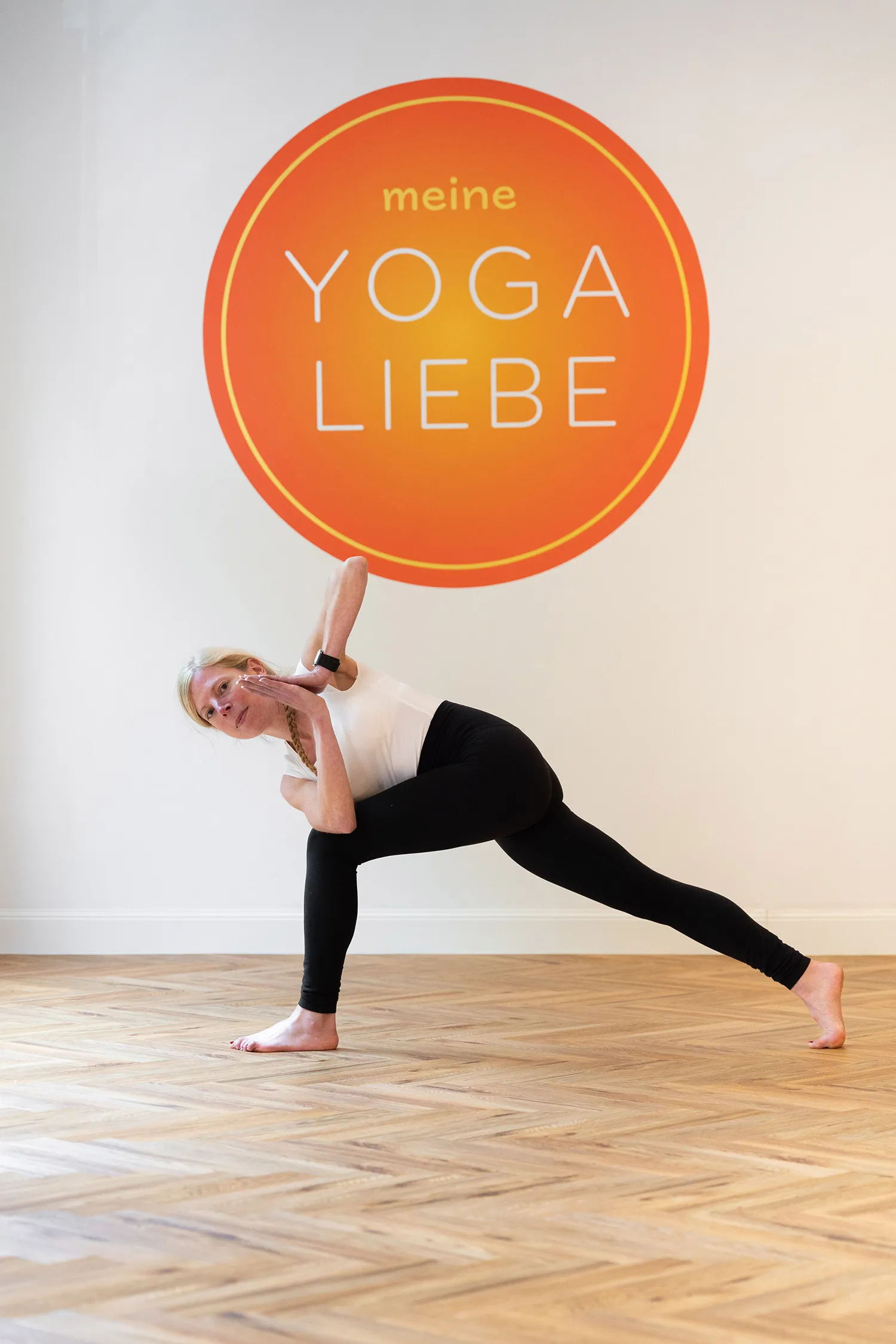 Fröhliche Momente bei Meine Yogaliebe