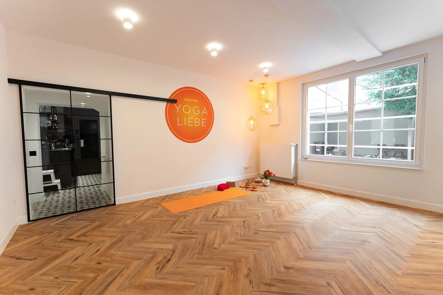 Yoga-Raum bei Meine Yogaliebe